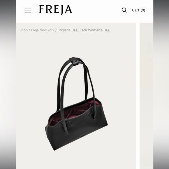 Freja New York Chrystie Black Bag - Picture 3 of 15